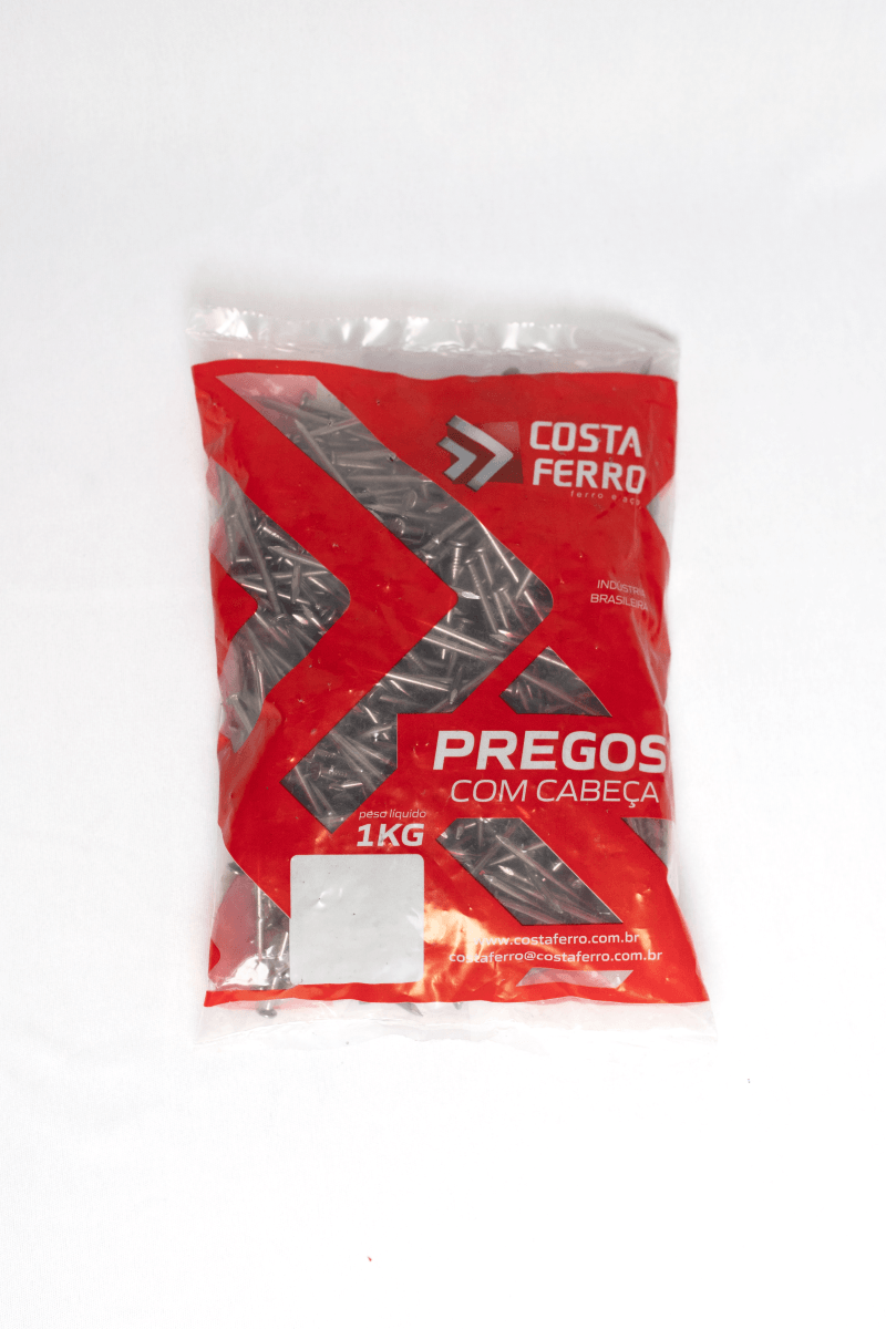 PREGO 17 X 27 COM CABEÇA